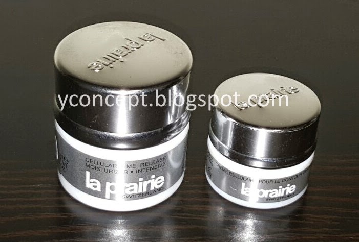 La Prairie Cellular Eye Contour Cream & Cellular Time Release Moisturizer Intensive