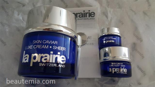La Prairie Skin Caviar Luxe Cream Sheer, Sleep Mask, Facial & Spa