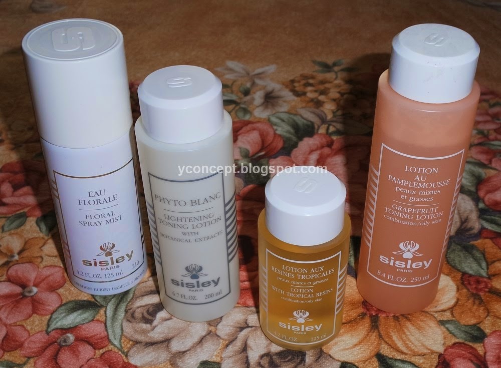 Review SISLEY Floral Spray Mist & Toners (Phyto-Blanc Lightening / Grapefruit / Tropical Resins / Floral Toning Lotion)