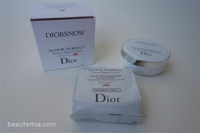 Dior DIORSNOW Bloom Perfect Brightening Perfect Moist Cushion SPF 50 & CC cushion