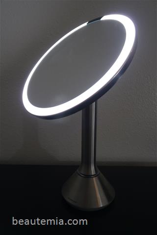 Simplehuman 8 Inch Lighted Sensor Magnifying Makeup Mirror