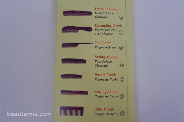 Mason Pearson dressing comb, detangling comb & luxury hair care