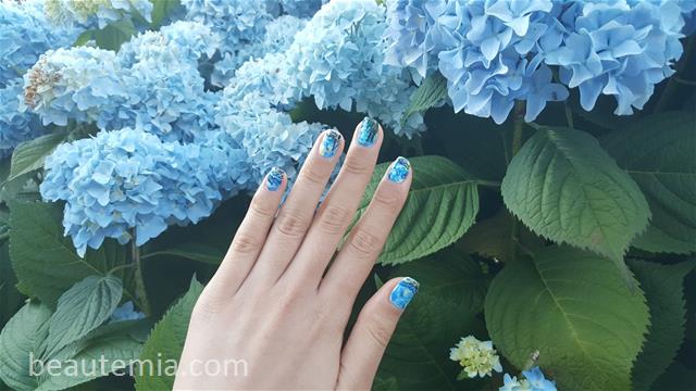 Summer nail, gel nail art, japanese nail art, pretty nails & Sola Studios